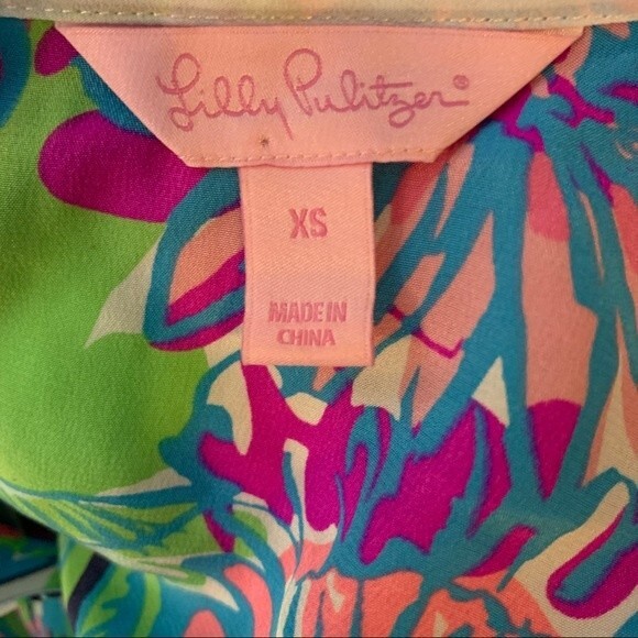 Lilly Pulitzer Top XS - Picture 4 of 5